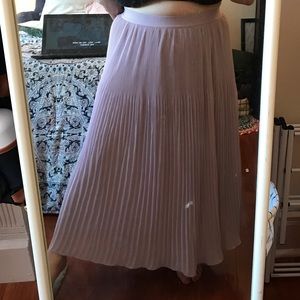 Pleated midi skirt NWOT
